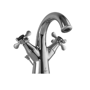 Picture of Monoblock Basin Mixer with popup waste - Chrome