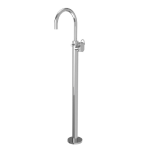 Picture of Exposed Parts of Floor Mounted Single Lever Bath Mixer - Chrome