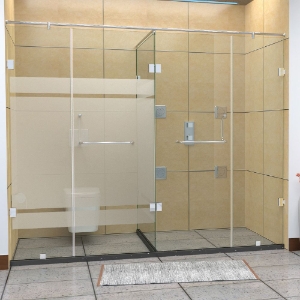 Picture of T-shaped Shower Enclosure - (Size : 3000-3400)