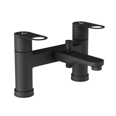 Picture of H Type Bath and Shower Mixer - Black Matt