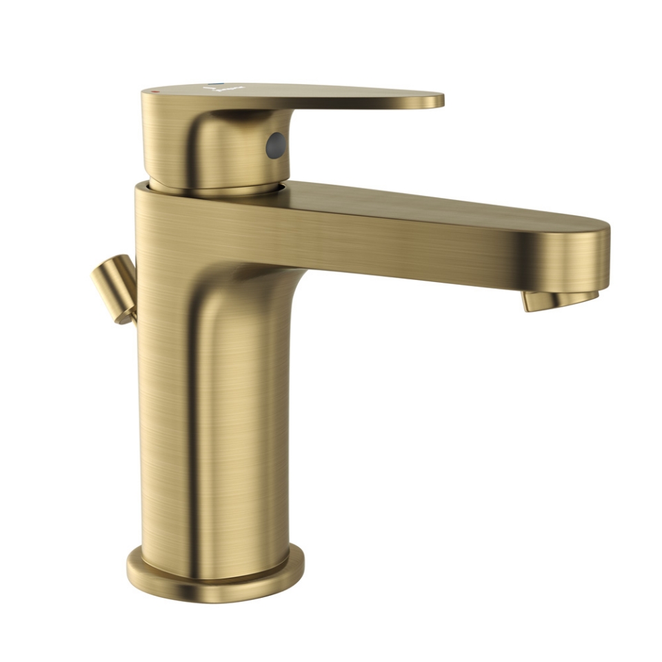 Picture of Single Lever Basin Mixer with Popup Waste - Antique Bronze