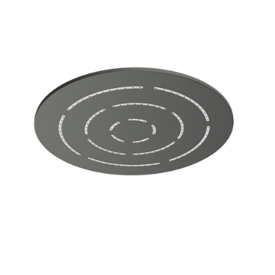 Picture of Single Function Round Shape Maze Overhead Shower - Graphite