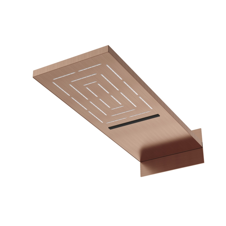 Picture of Waterfall Overhead Shower - Antique Copper
