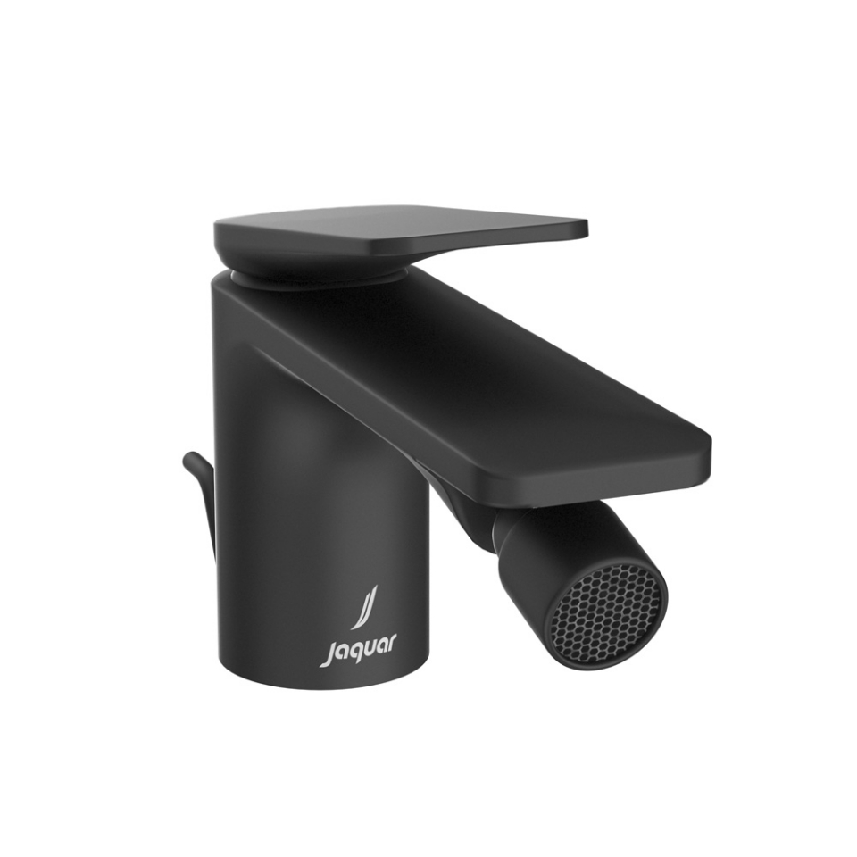 Picture of Single Lever Bidet Mixer with Popup Waste - Black Matt
