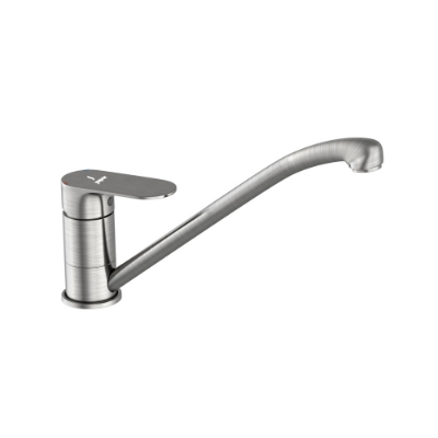 Picture of Single Lever Mono Sink Mixer - Stainless Steel