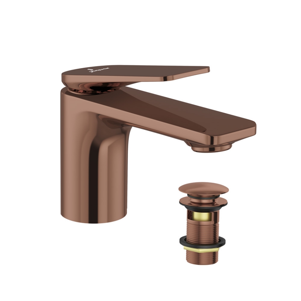 Picture of Single Lever Basin Mixer - Blush Gold PVD