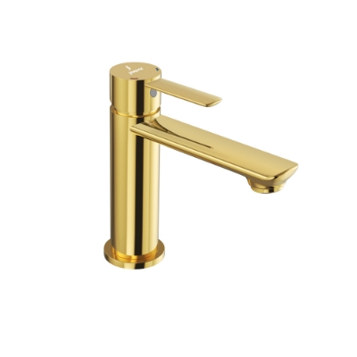 Picture of Single Lever Basin Mixer - Gold Bright PVD