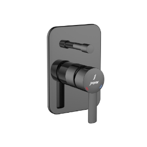 Picture of Exposed Part Kit of Single Lever In-wall Diverter  - Black Chrome